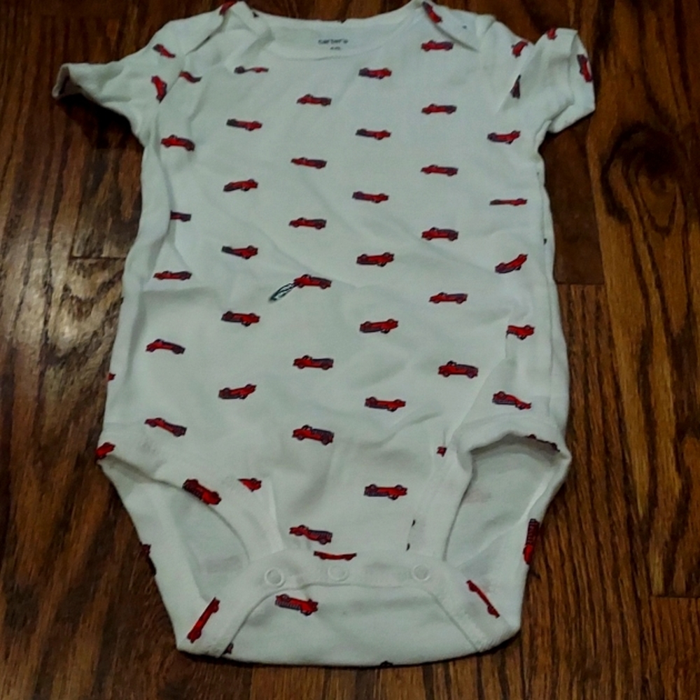 18m Carter's Boys Firetruck Onesie